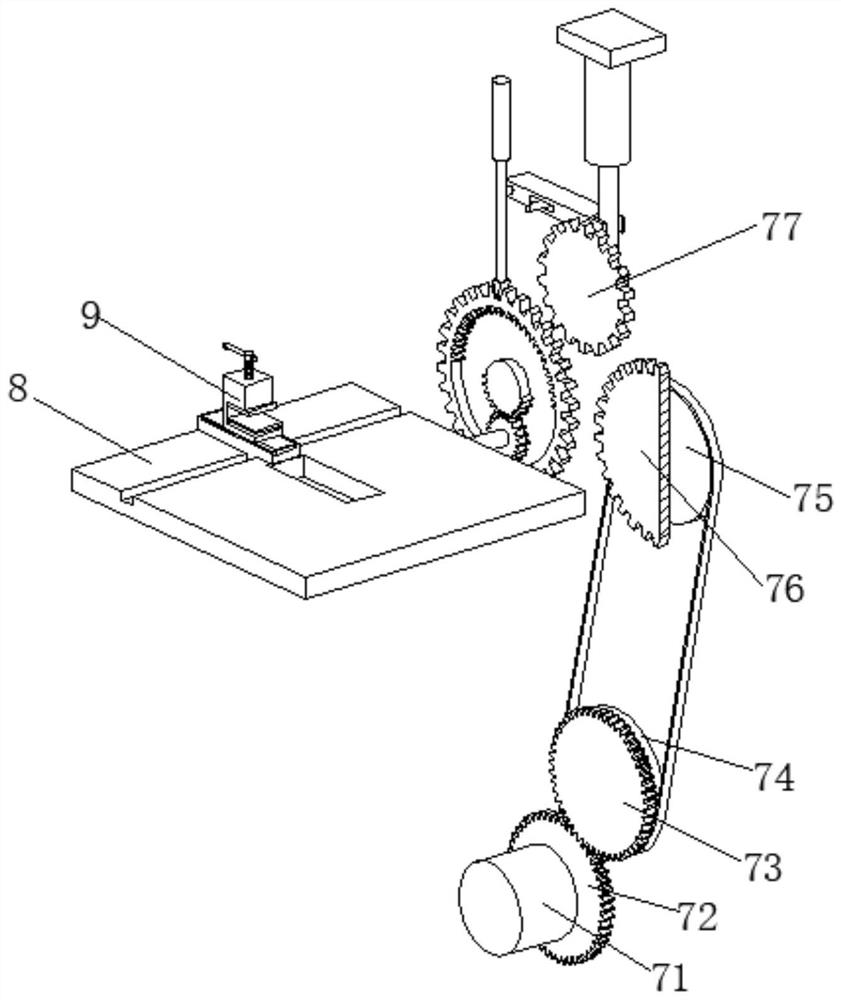 Band sawing machine for production of furniture