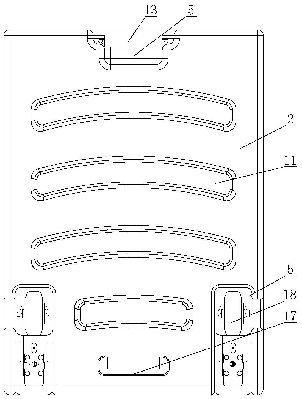 Fuel tank capable of achieving precise air-dropping and application method of fuel tank