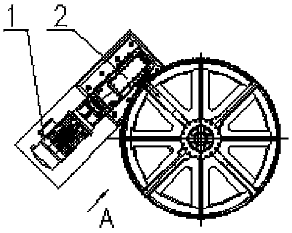 A dismantling tool and dismantling method of rake arm rake teeth with hollow shaft structure of multi-layer furnace