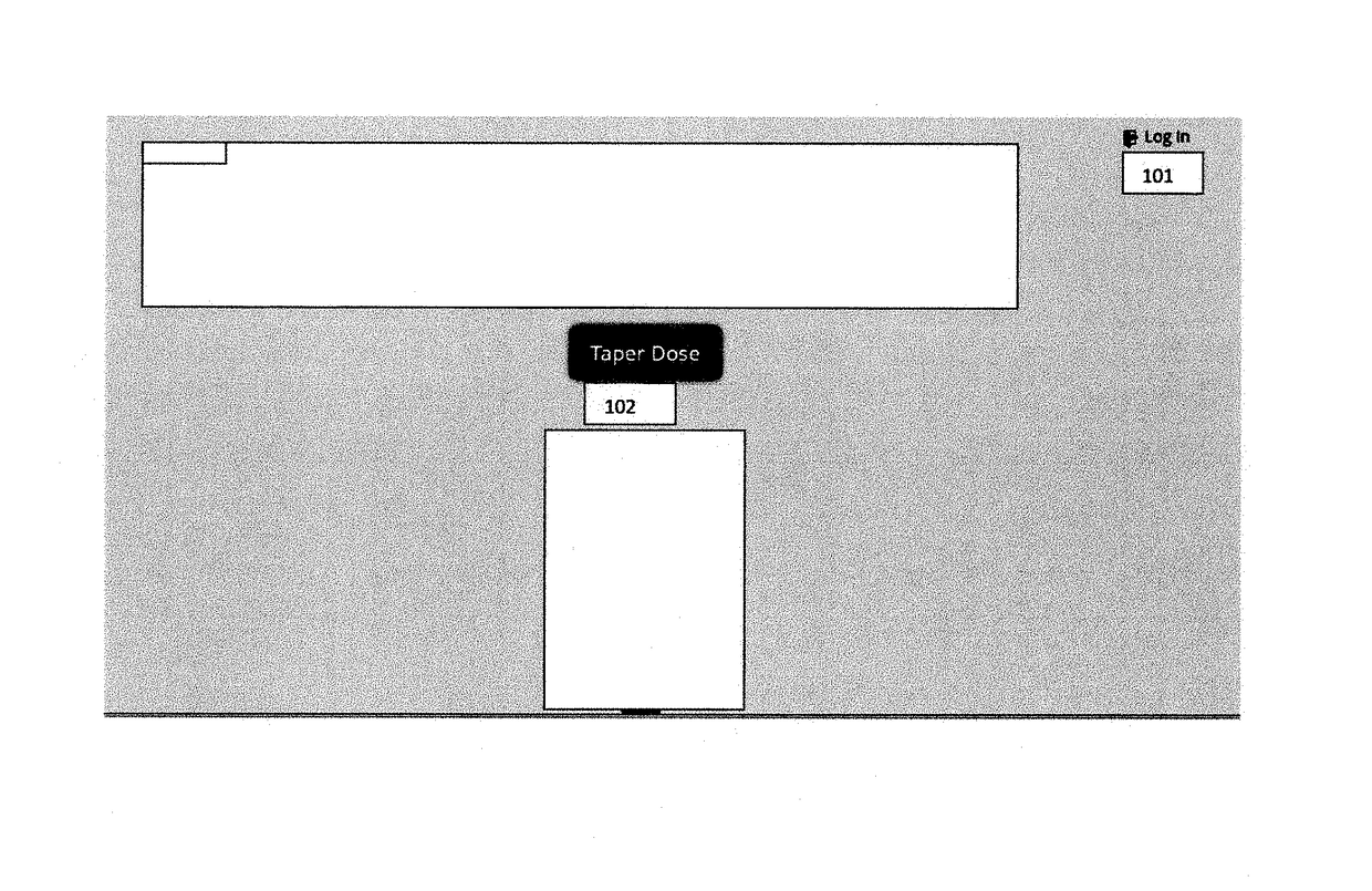 Application for Informing Physicians and Patients of Tapered Medical Doses