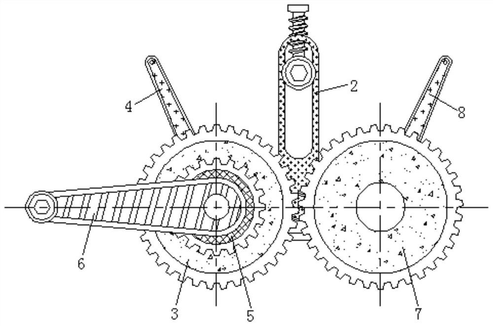 Fixation-free auxiliary device capable of uniformly polishing annular workpieces