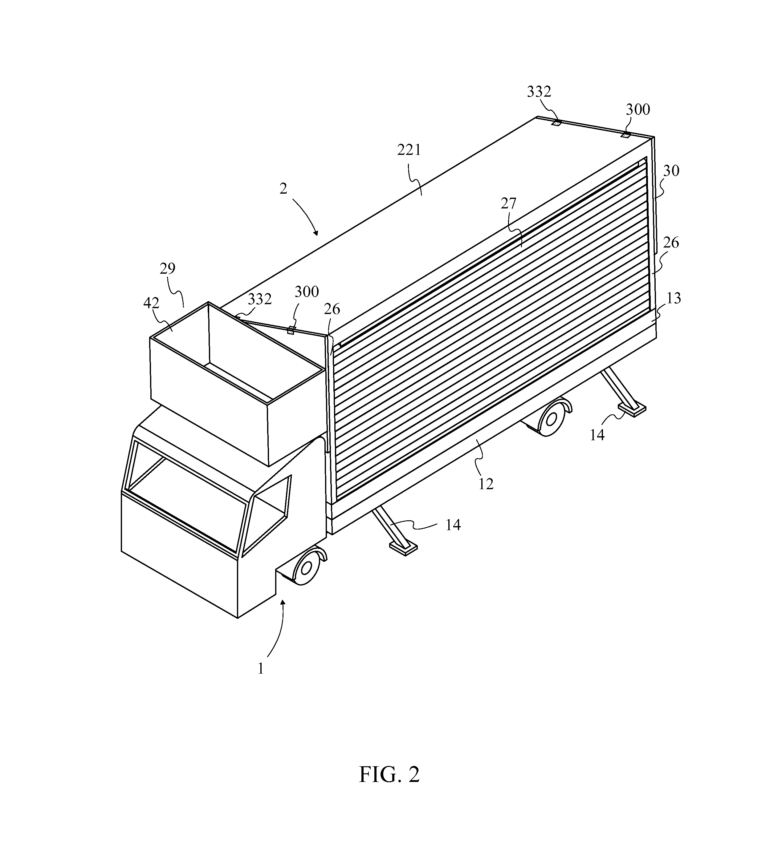 Mobile Truck-Mounted Performance Stage on a Hydraulic Lift