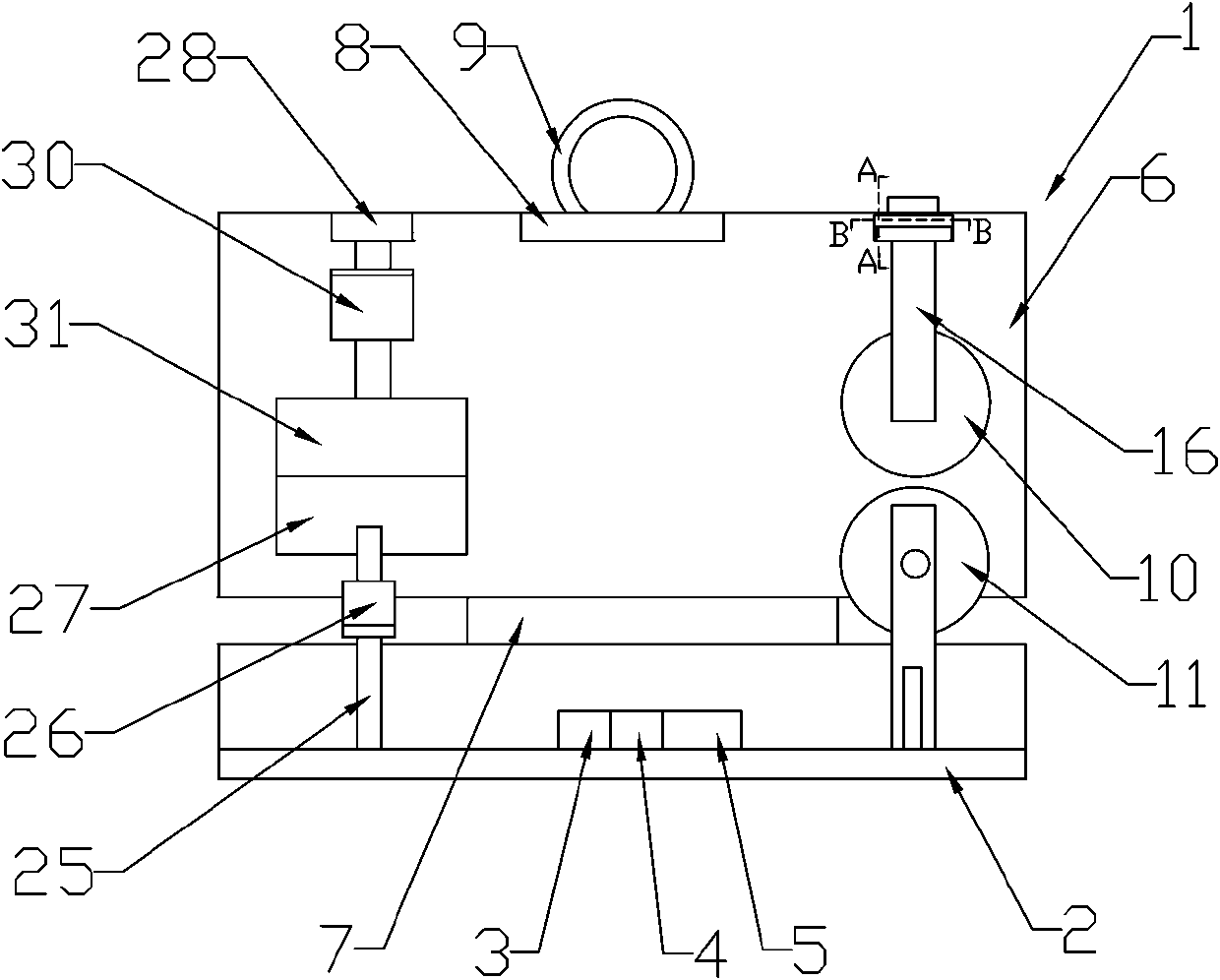 Self-obstruction type transmission line deicing device