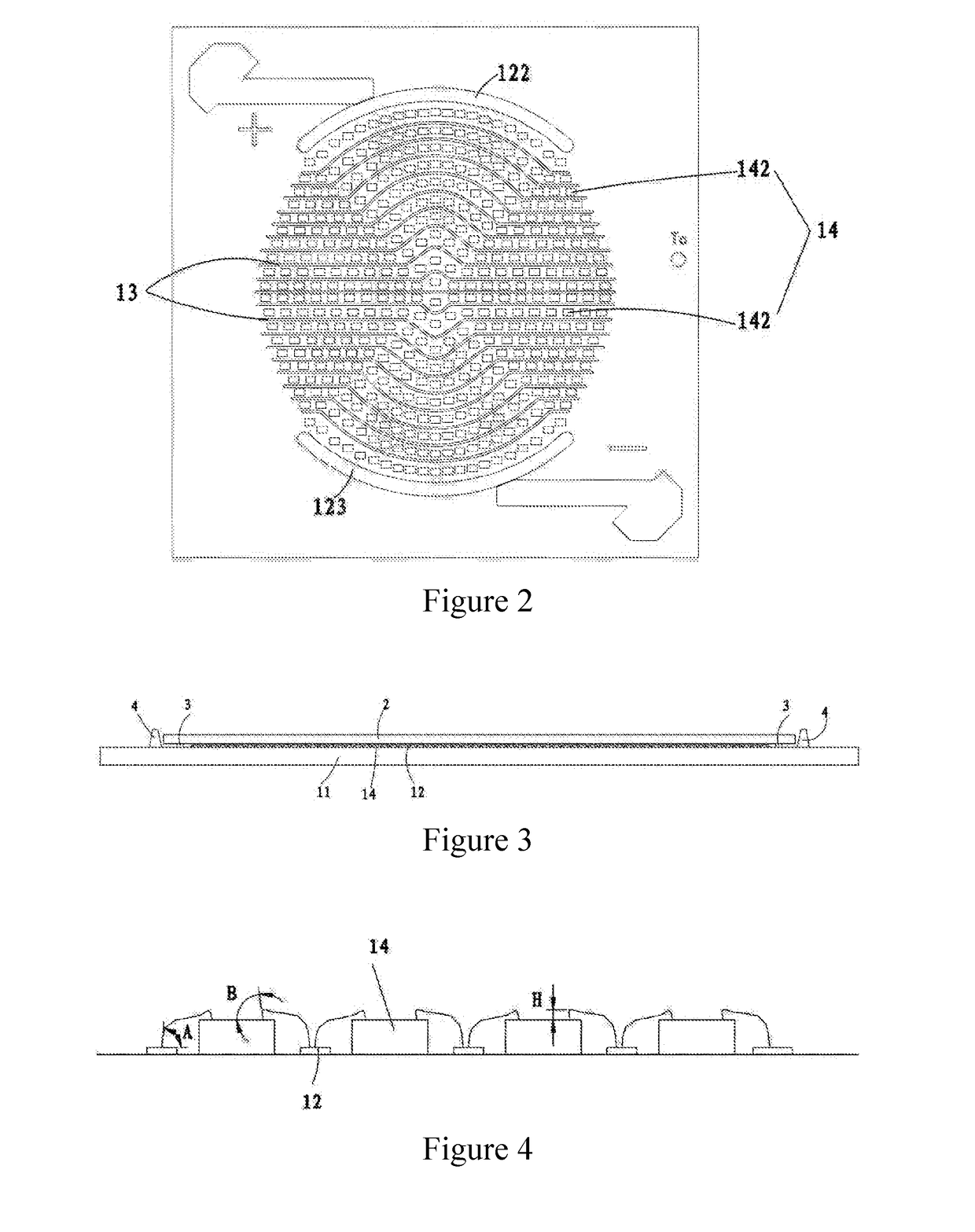 Die-bonding substrate, high-density integrated cob white light source and method for manufacturing the same