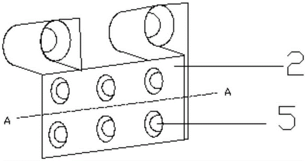 High-temperature-resistant ablation carbon/ carborundum composite material fixing hinge and preparation method