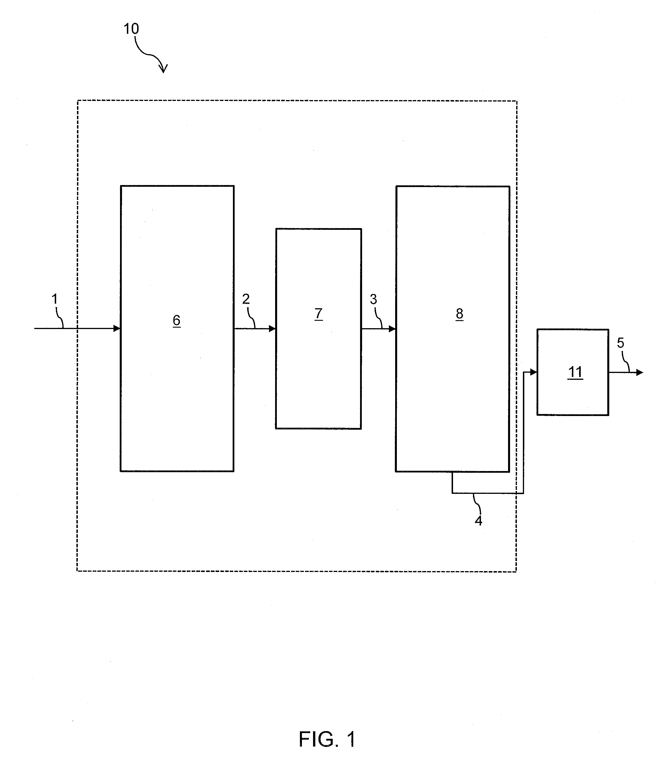 Steam cracking process and system with integral vapor-liquid separation