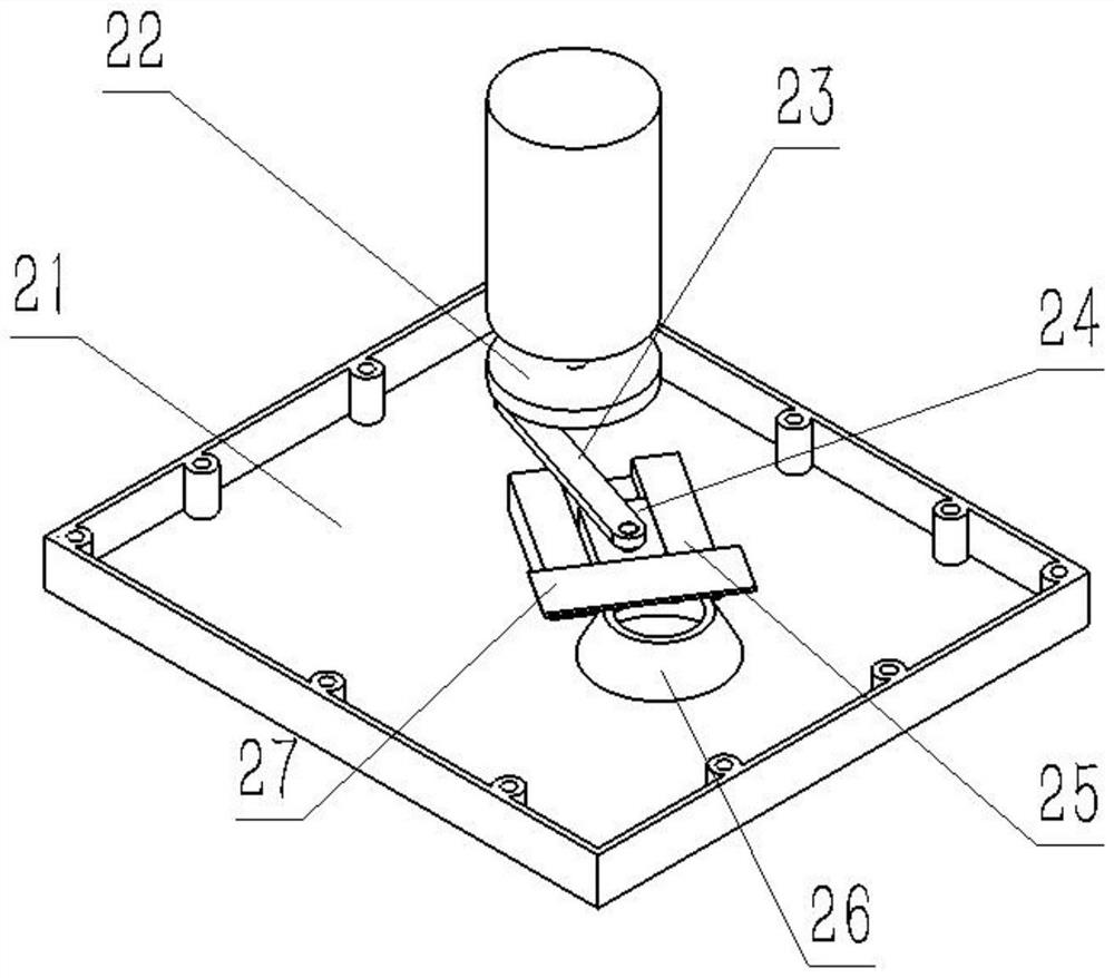 Parallel robot for picking safflower carthamus