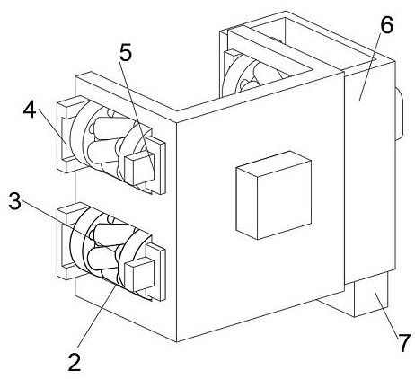 Building steel structure perforation dust removal type device and steel structure installation auxiliary equipment