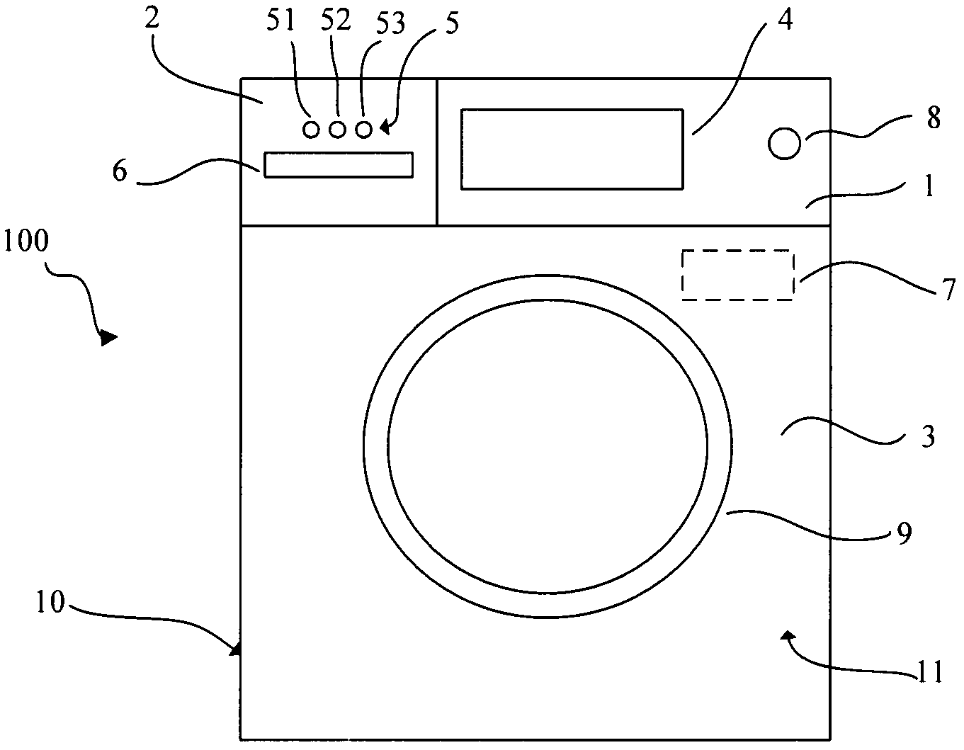 Washing machine and control method