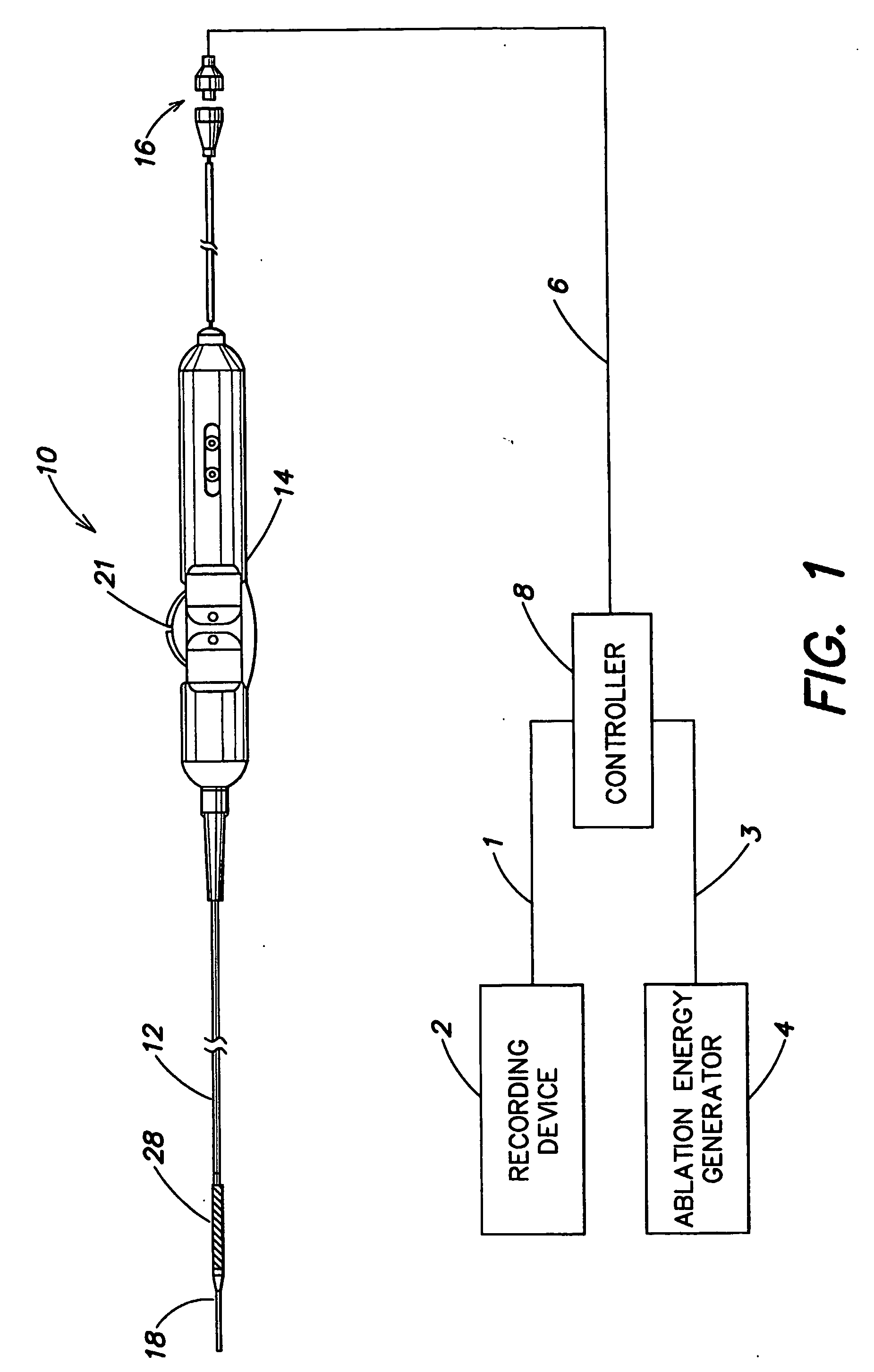 Method and apparatus for control of ablation energy and electrogram acquisition through multiple common electrodes in an electrophysiology catheter