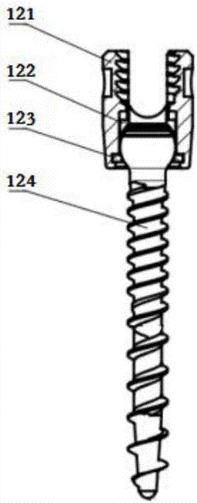 Cobalt-chromiun-molybdenum thoracolumbar posterior screw-rod system