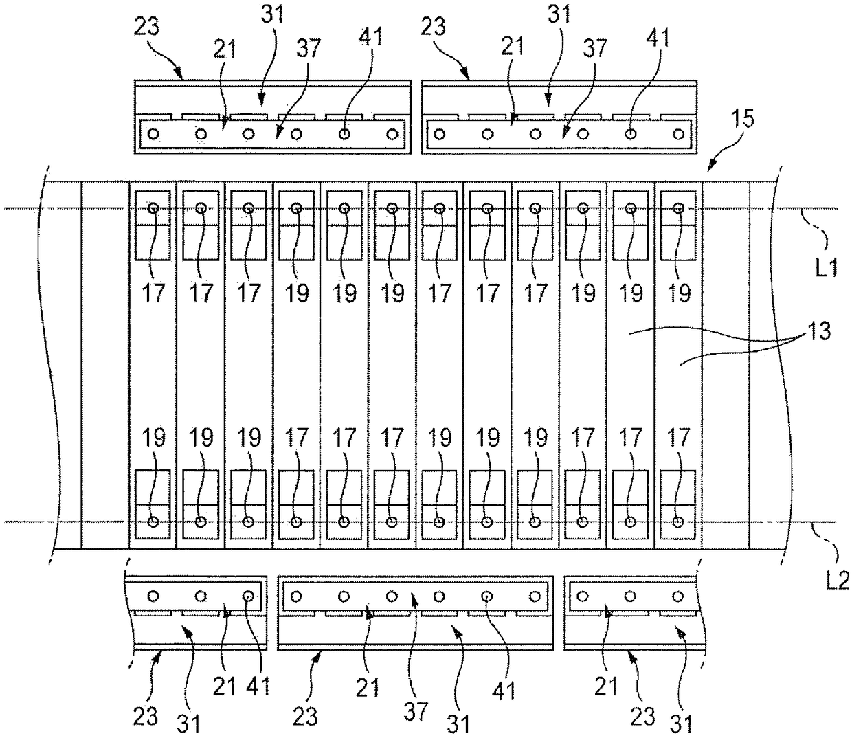 Bus bar module and battery pack