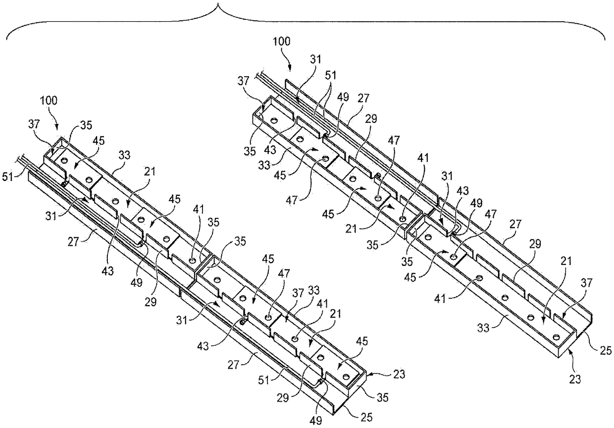 Bus bar module and battery pack