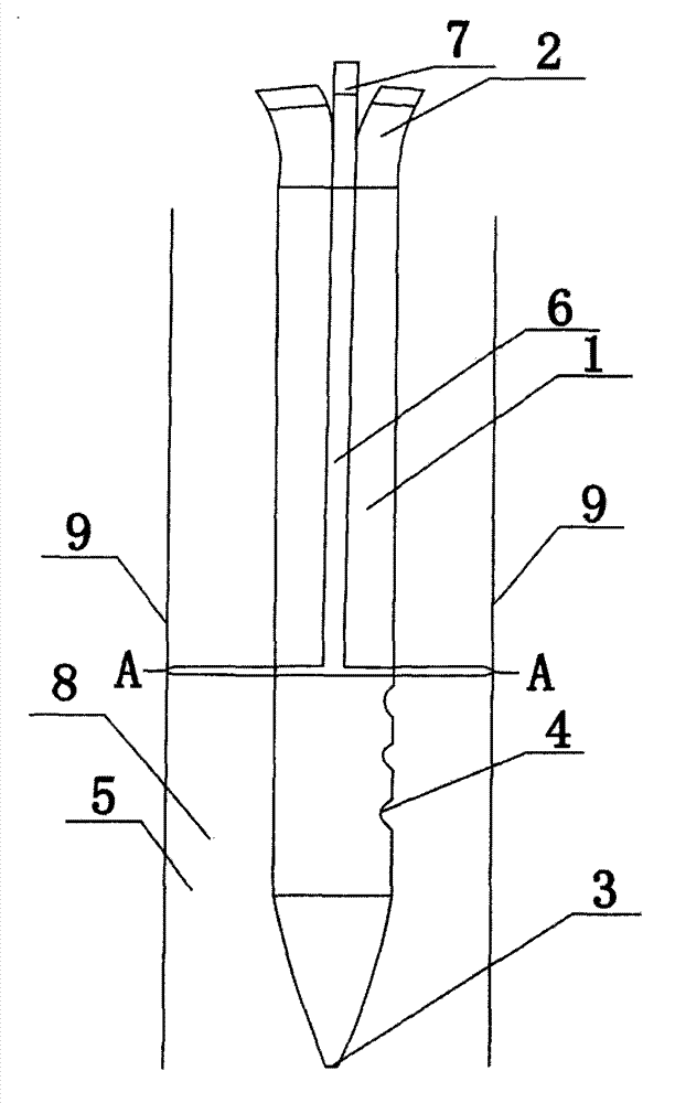 Central venous catheter with wall adherence preventing device for dialysis