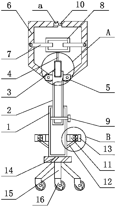 Infusion rack for postoperative recovery