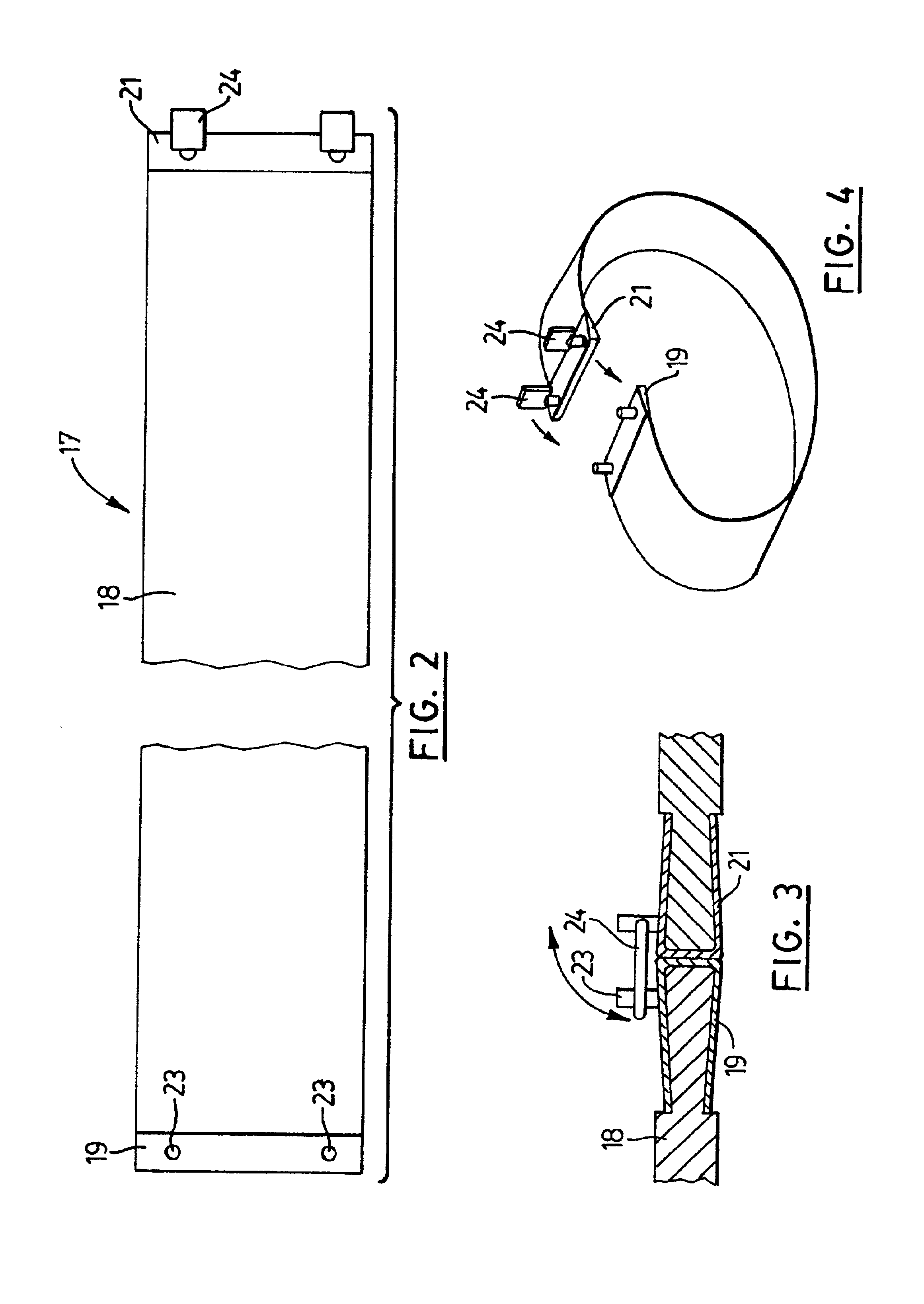 Method and apparatus for heating a zone of an elongate tubular article