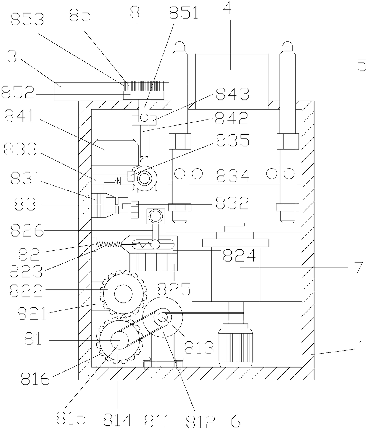 Pressing die device of leather product