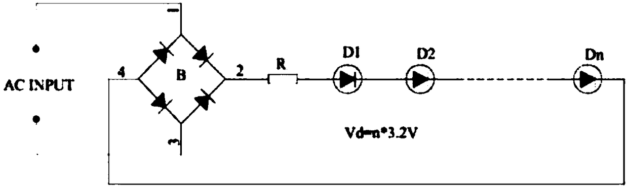 Self-adaption LED lamp