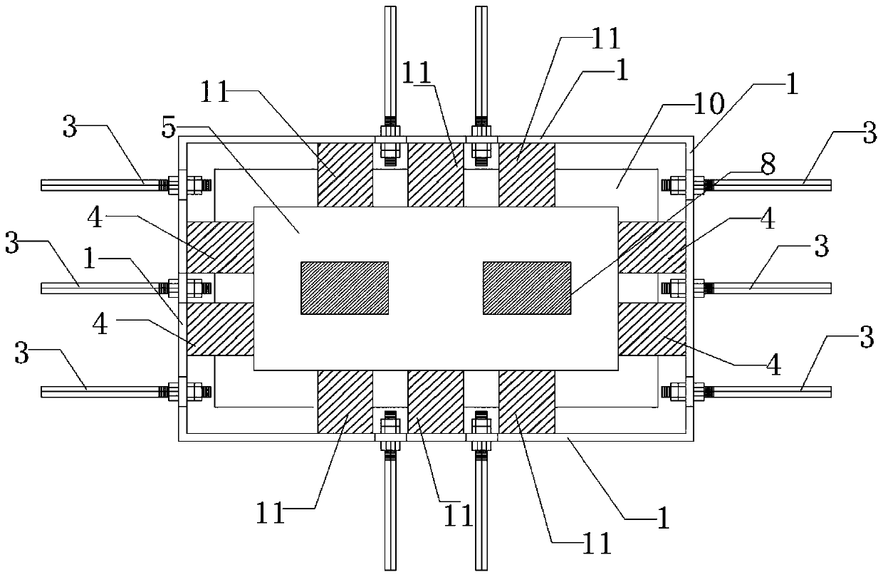 Separate foundation with functions of seismic reduction and isolation