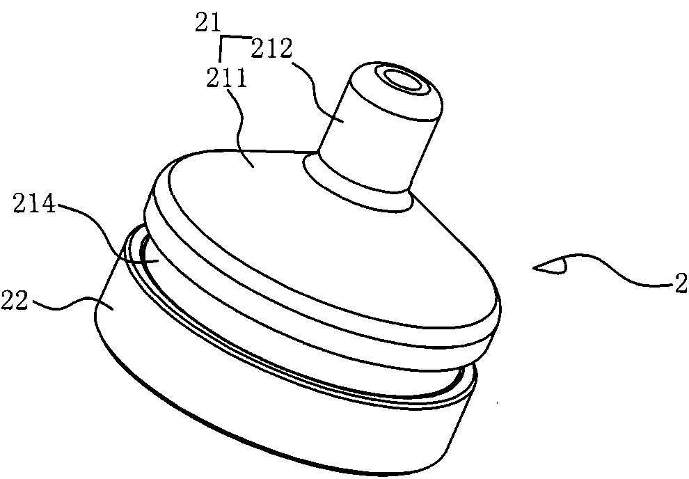 Noninvasive ventilation nasal/mask trigger device with function of guaranteeing pressure trigger sensitivity