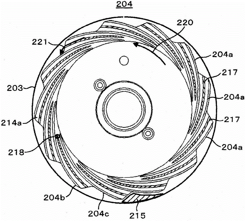 Electric blower and electric vacuum cleaner equipped with the electric blower