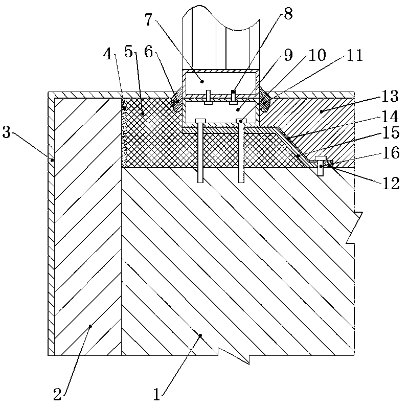 Window insulation installation structure and installation method thereof