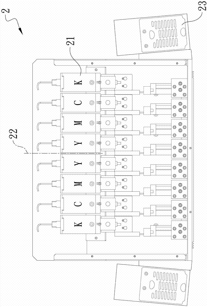 Bright surface printing method of uv inkjet printer with transparency and high color density