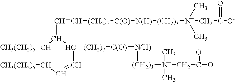 Dimer amidopropyl dimethyl betaines