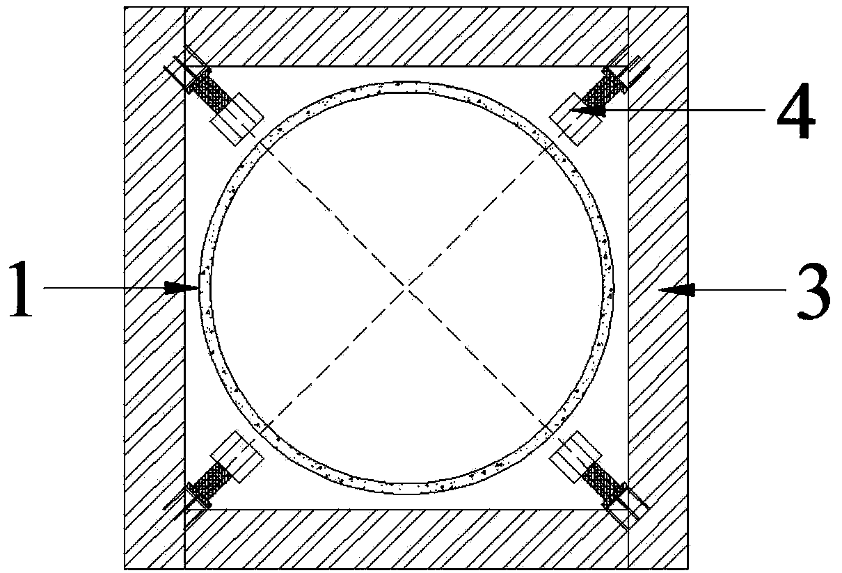 Preparation method for novel ultrahigh-performance concrete pile casing used in pile foundation project