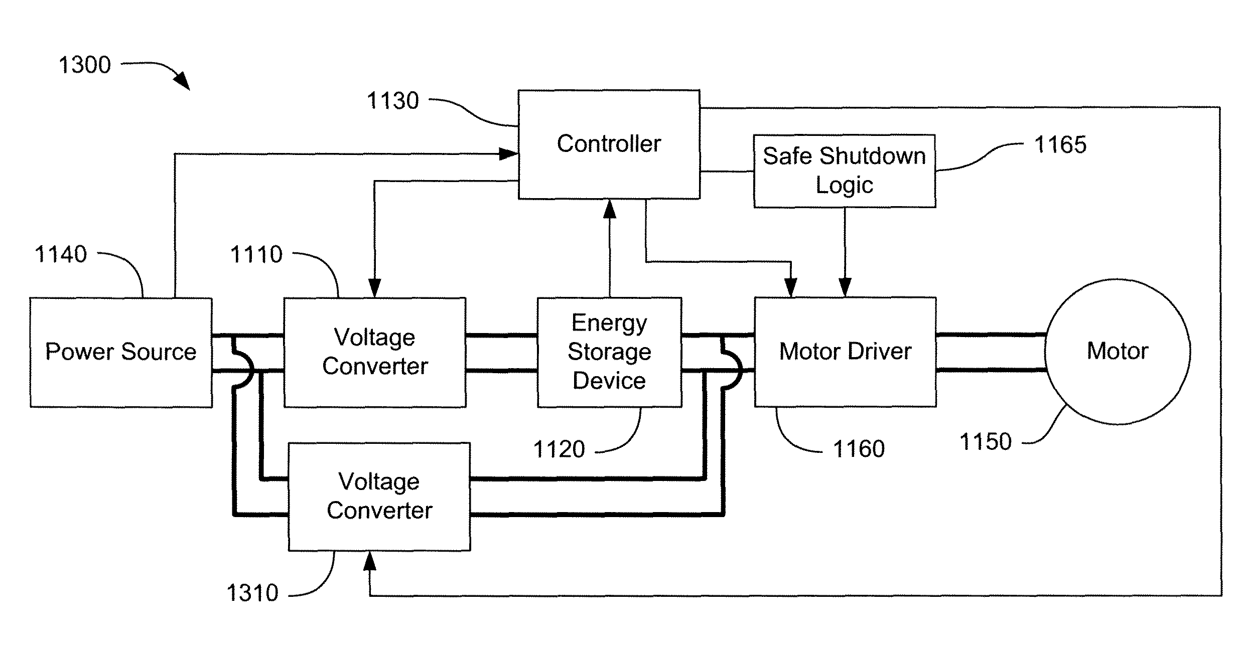 Self-balancing robot including an ultracapacitor power source