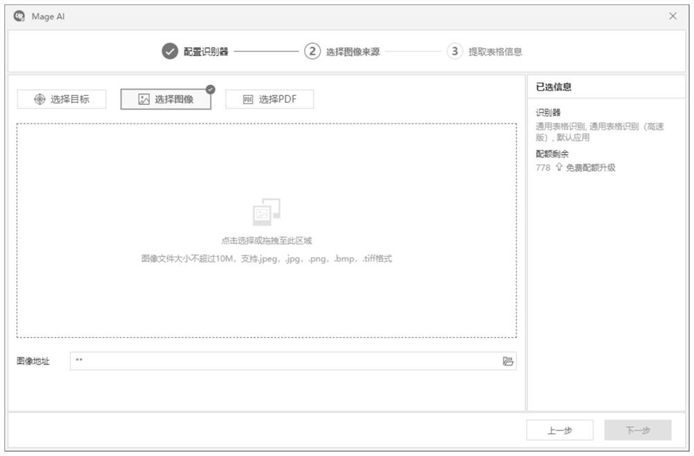 Table content extraction method and device based on RPA and AI, equipment and medium