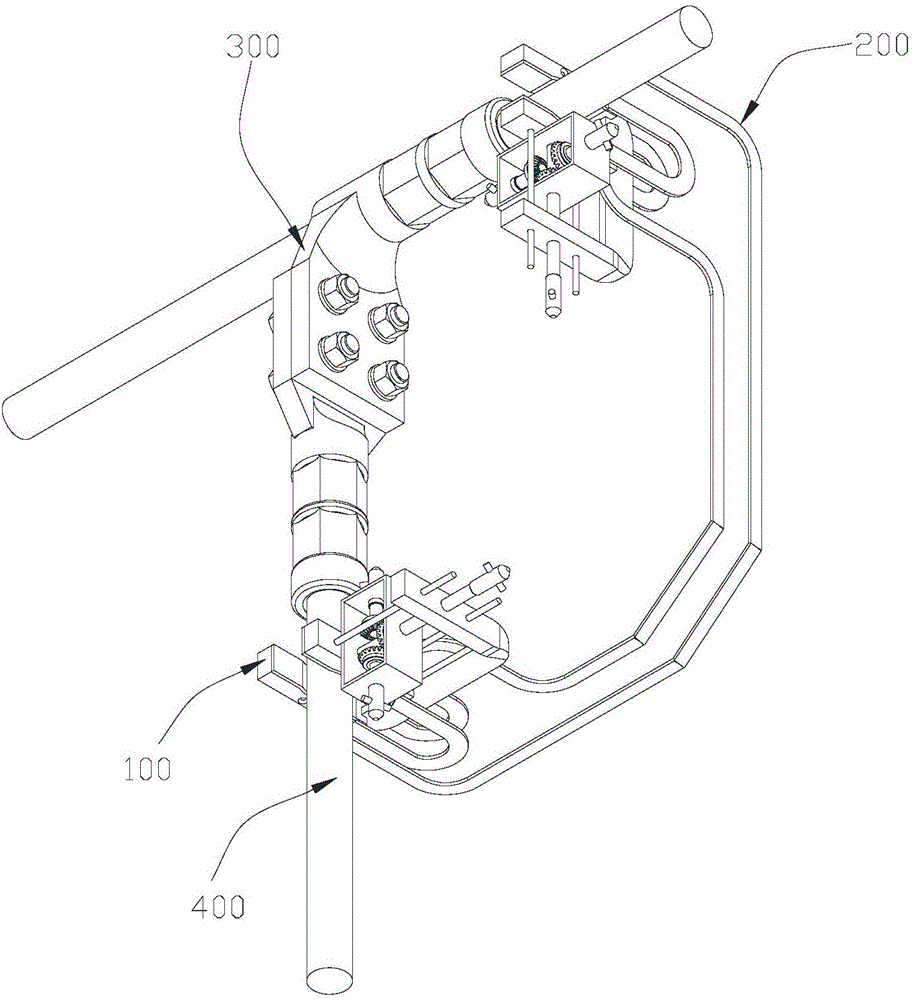 Copper bar shunting clamp assembly