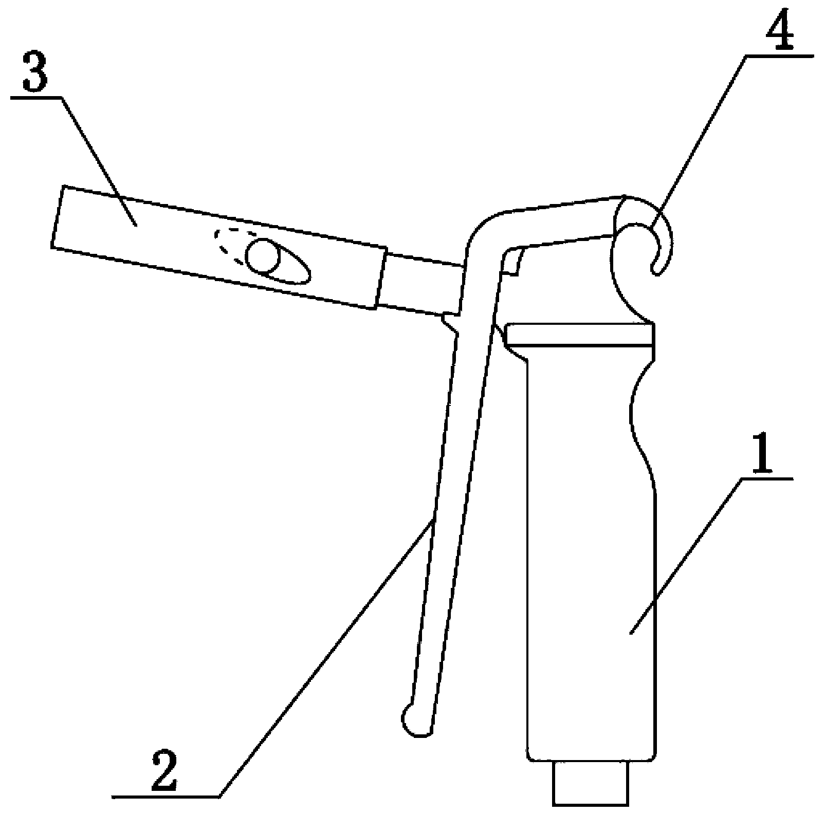 Siphonic energy-saving blowing gun