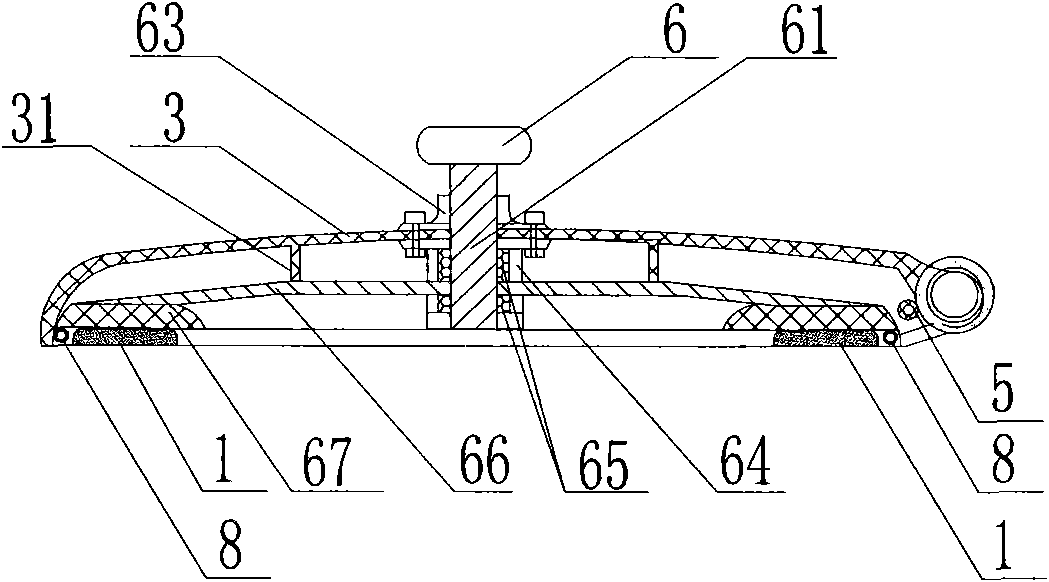 Manual seat ring cleaning type closestool