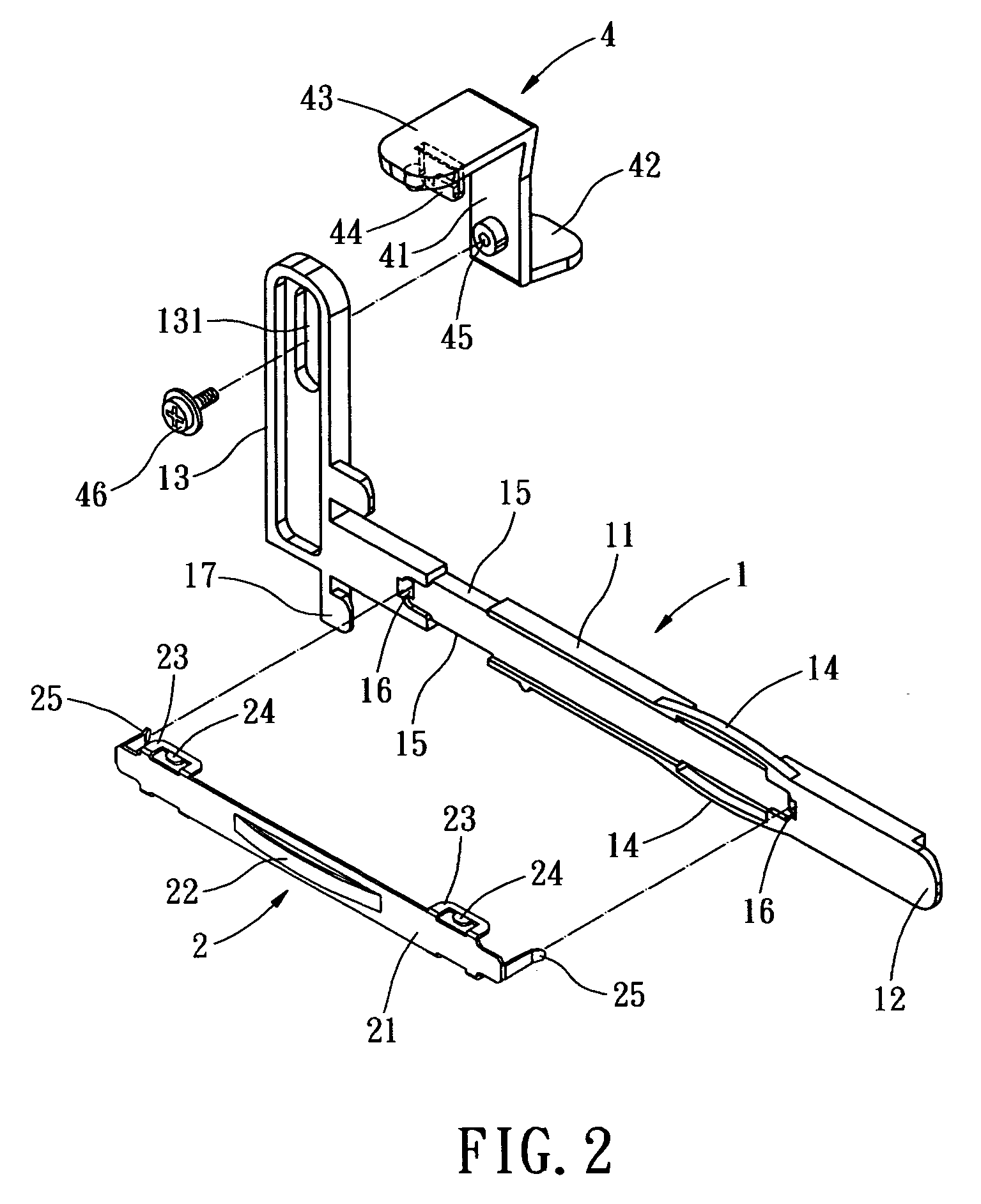 Clip-on hanger for electrical data storage and retrieval device