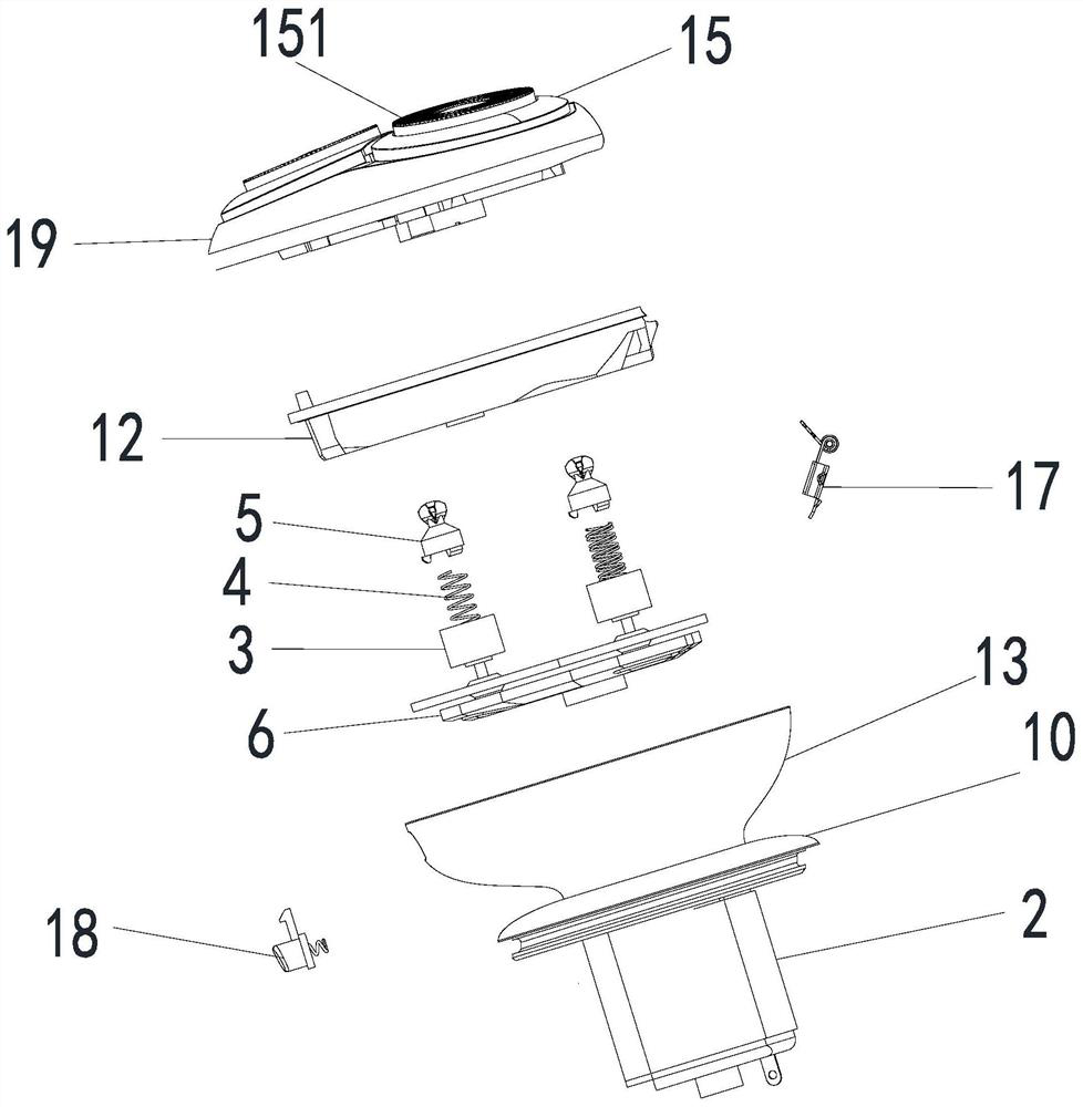 Novel transmission device and shaver