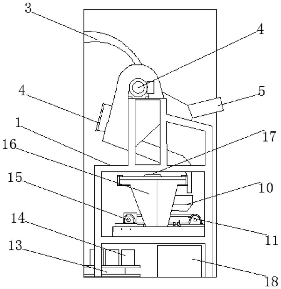 Multifunctional intelligent seed selection measuring instrument