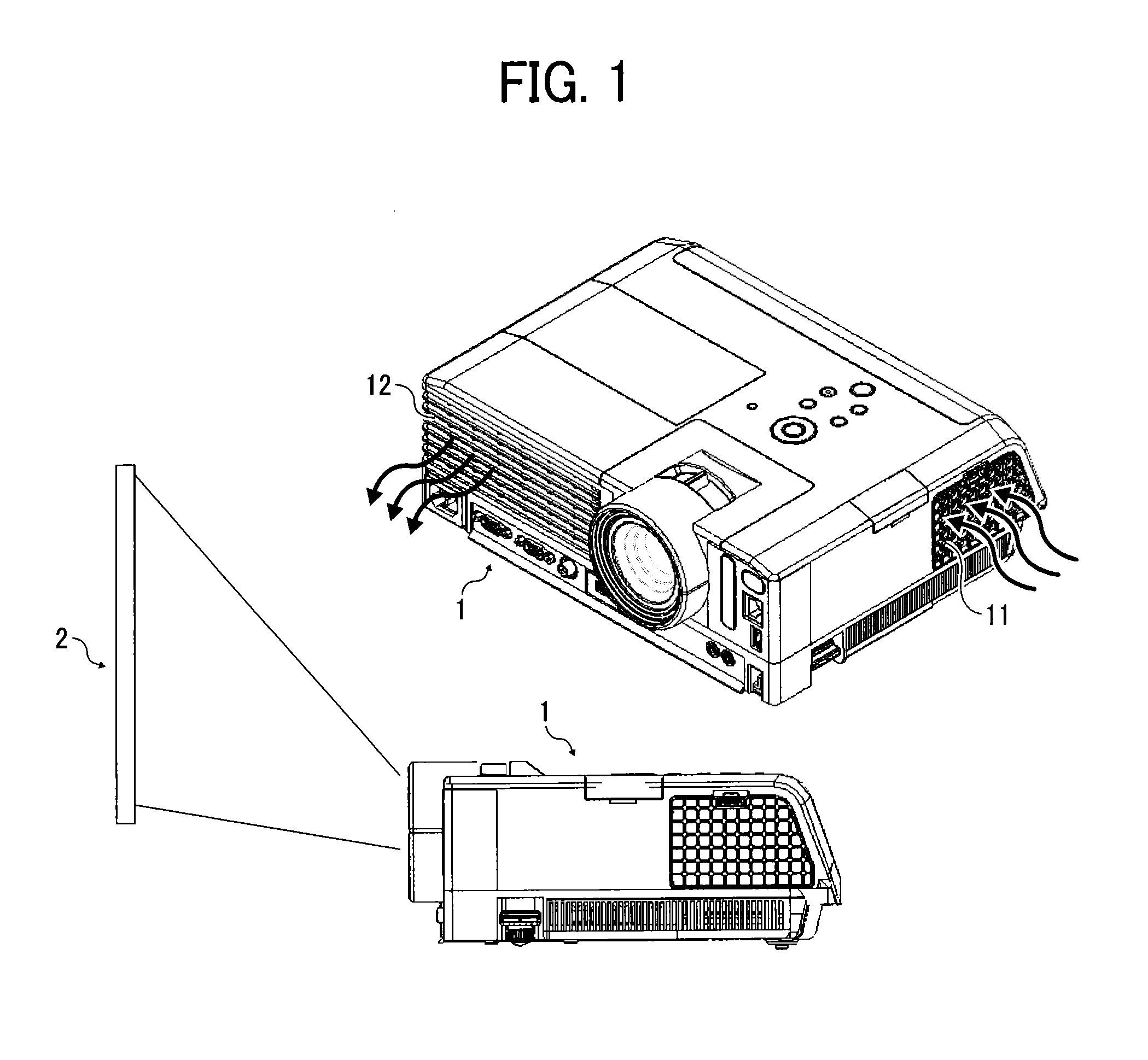 Image projection apparatus and light source unit