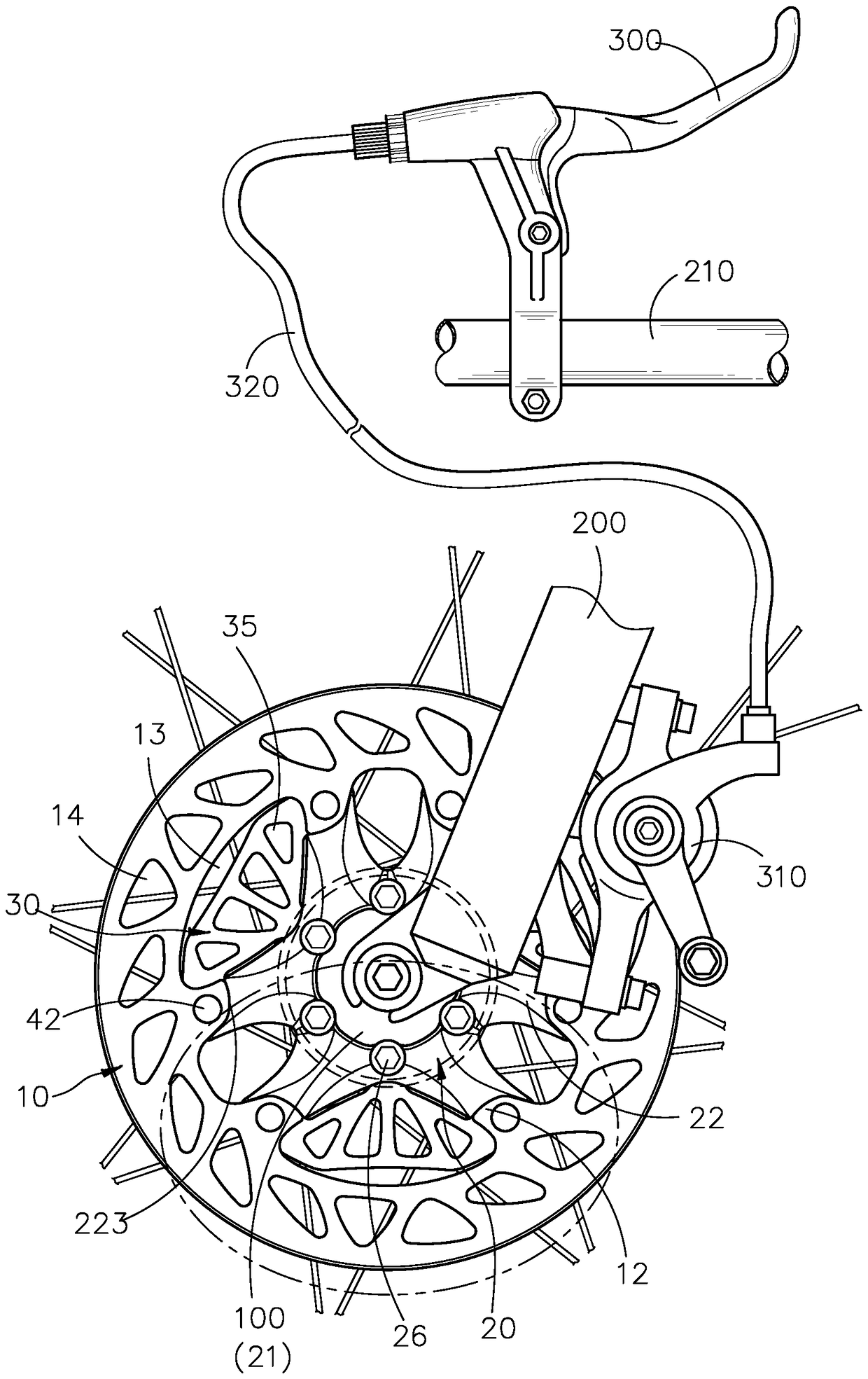 Bicycle brake disc