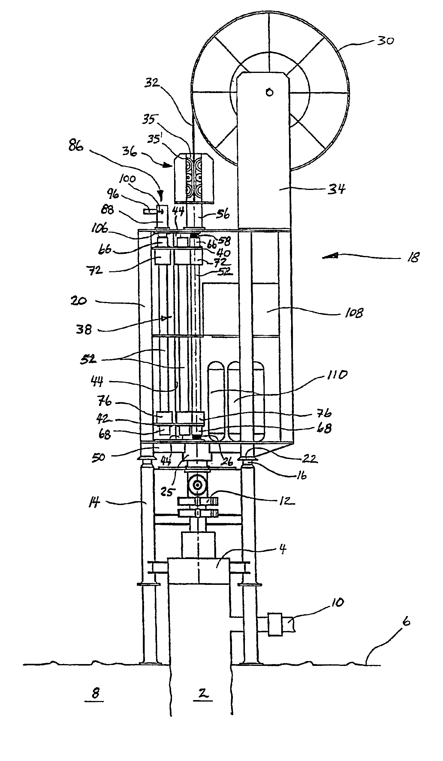 Intervention module for a well