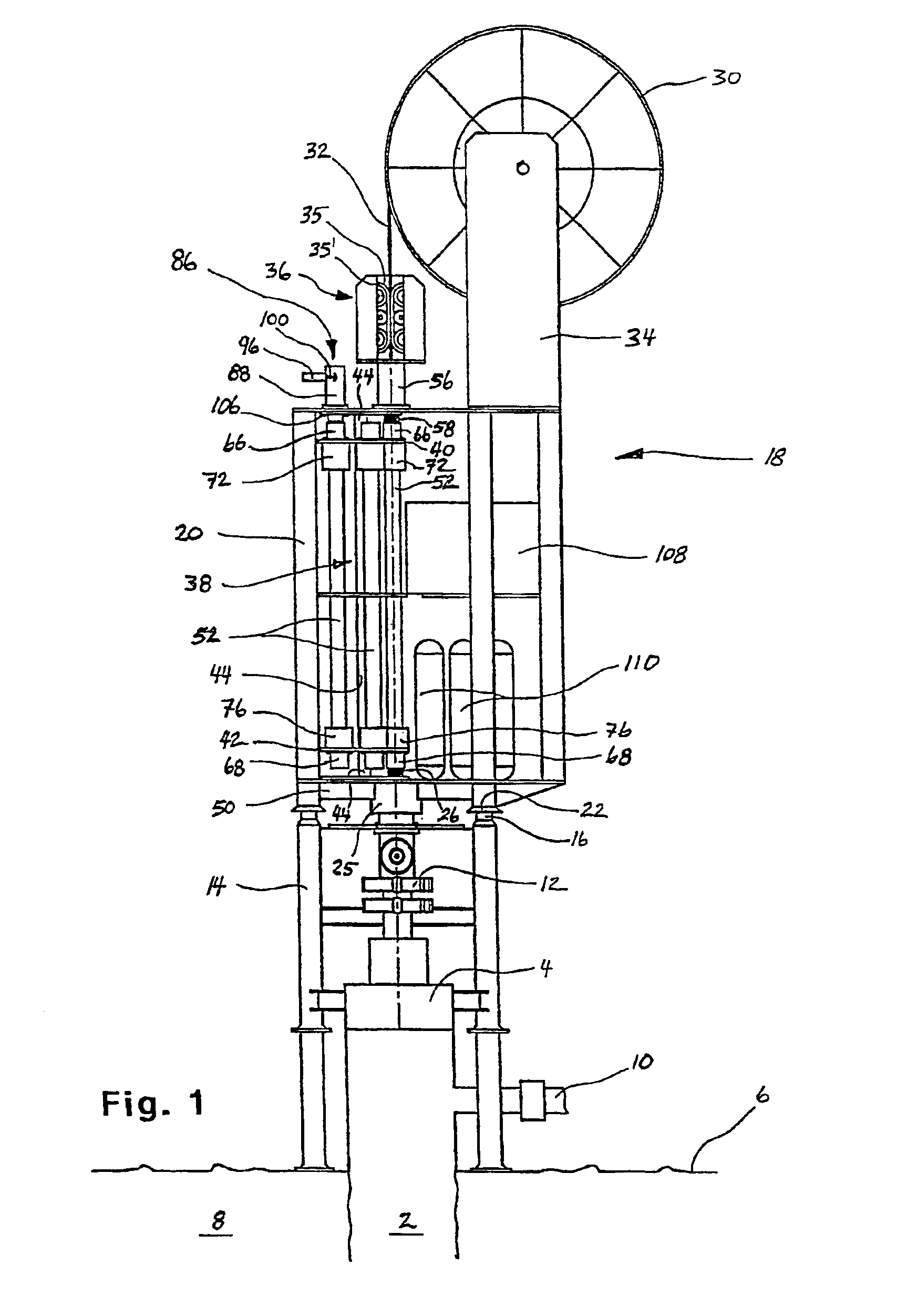 Intervention module for a well