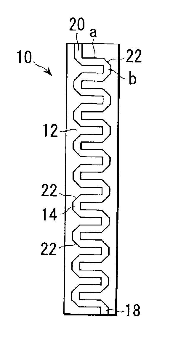 Line-shaped antenna