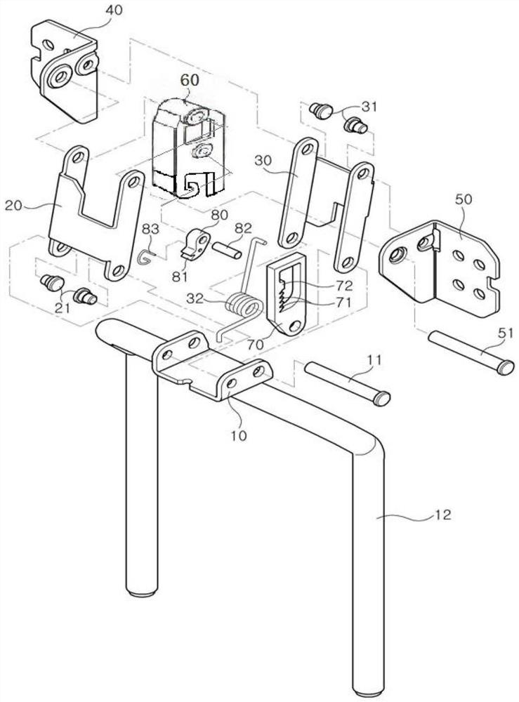 Automobile headrest structure