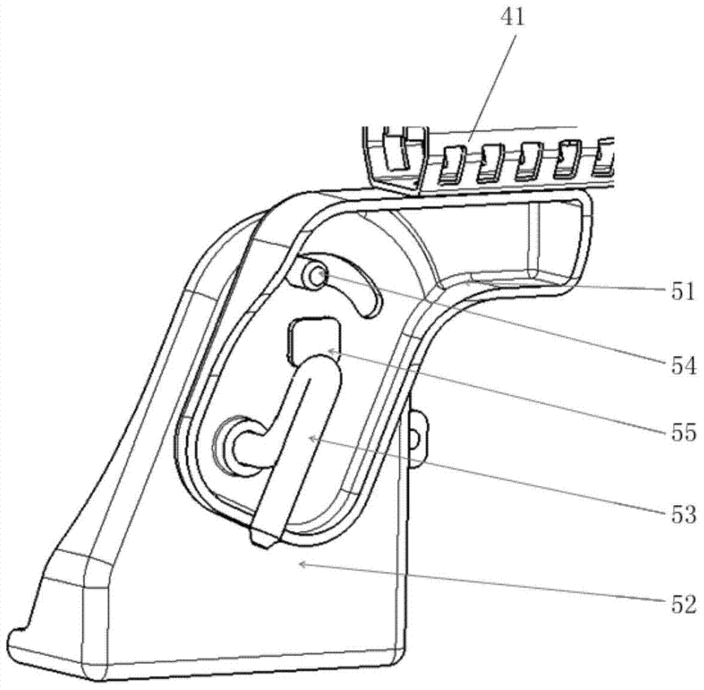 A kind of framework of multi-functional automobile middle row seat