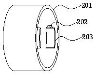 Puncturing sampling device for medical oncology