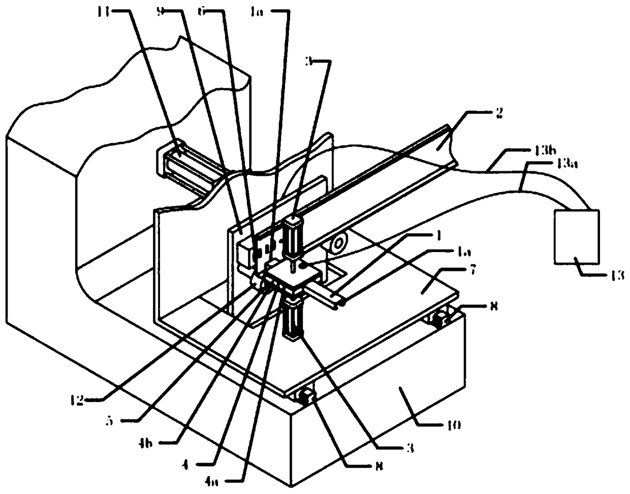 Tooth-shaped multi-pole-point transom-connecting projection welding method for cable ladder