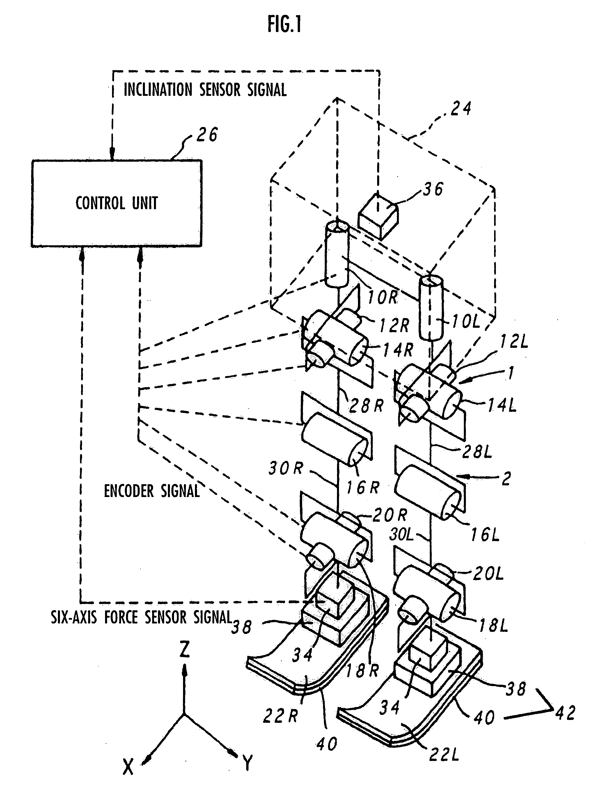 Gait generation device for legged mobile robot