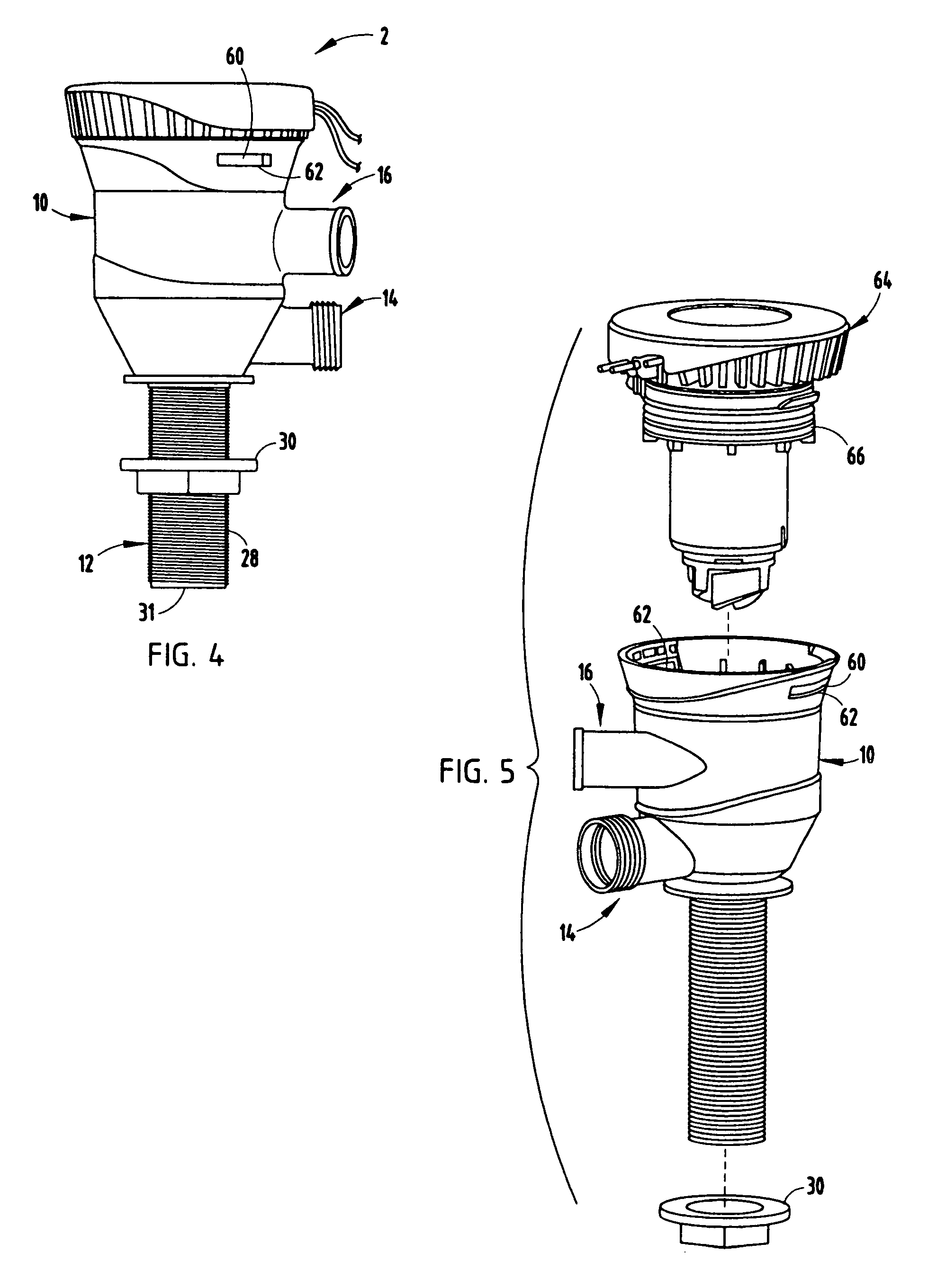 Dual outlet port pump