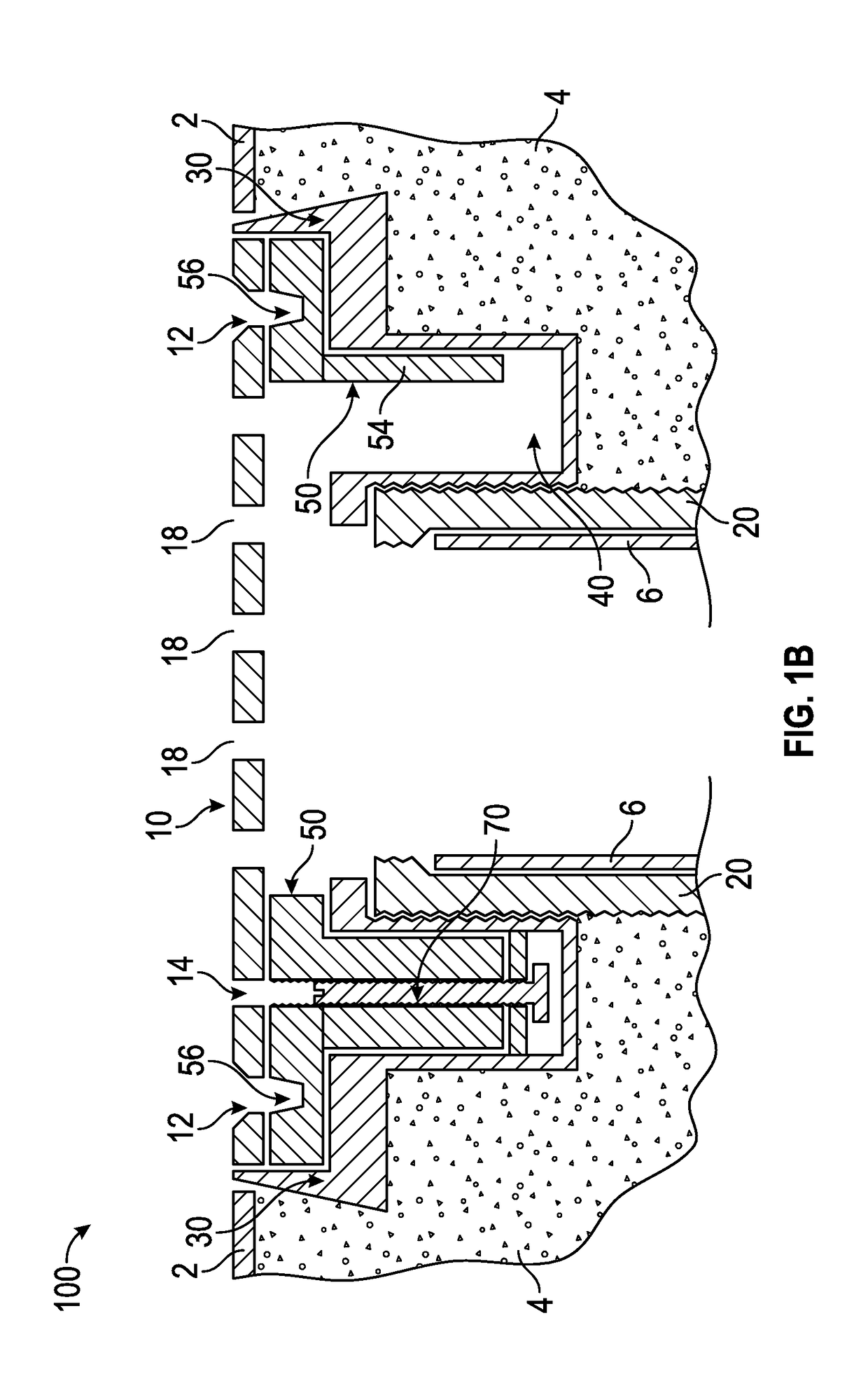 Drain and drain leveling mechanism