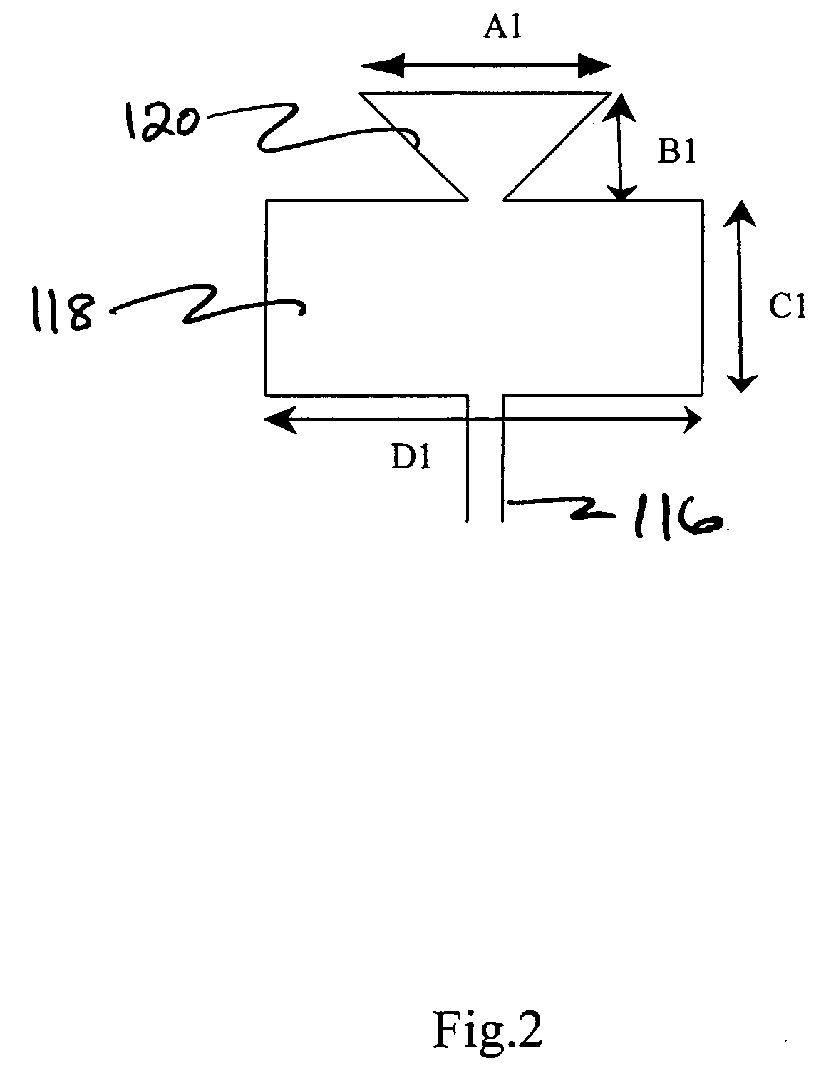 Apparatus and method for waveguide to microstrip transition having a reduced scale backshort